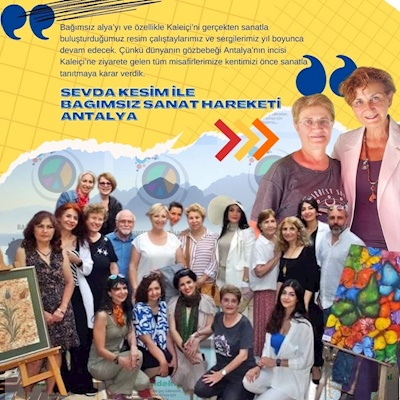 SEVDA KESİM İLE ANTALYA’DA BAĞIMSIZ SANAT HAREKETİ - 11.7.2023