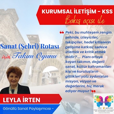 SANAT ŞEHRİ İÇİN TAKIM OYUNU...25.4.2024 - 3.12.2019