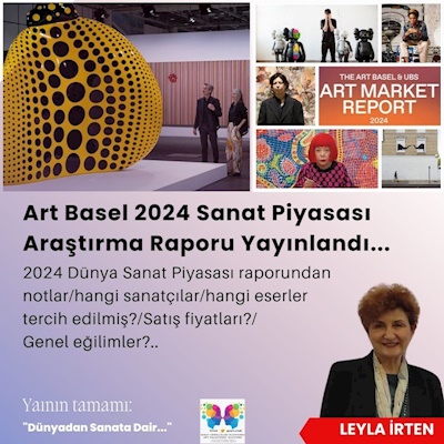 Art Basel 2024 Sanat Piyasası Araştırma Raporu Yayınlandı...